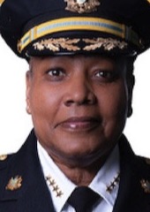 Rochelle Bilal, in uniform, official portrait